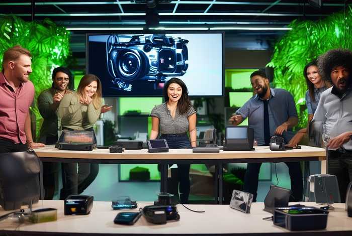 户外电子产品直播间，户外电子产品直播间宣传语