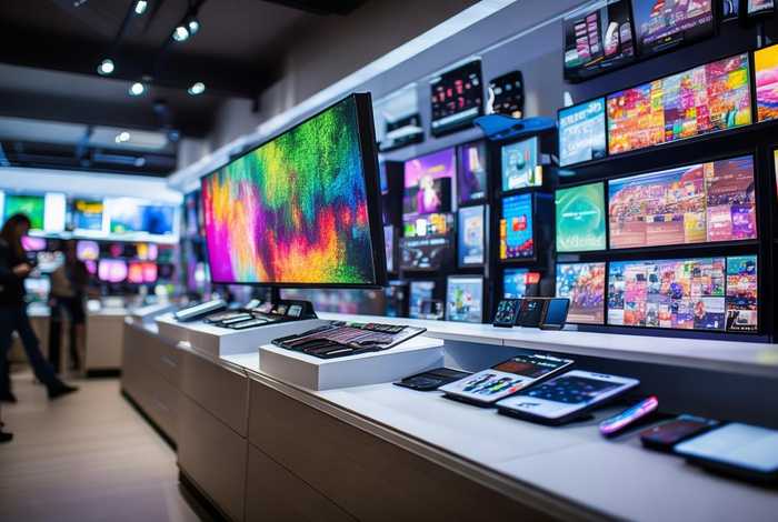 电子产品店内照（电子产品店内照片）