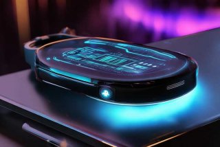 数码电子产品黑科技智能手表，黑科技智能电话手表