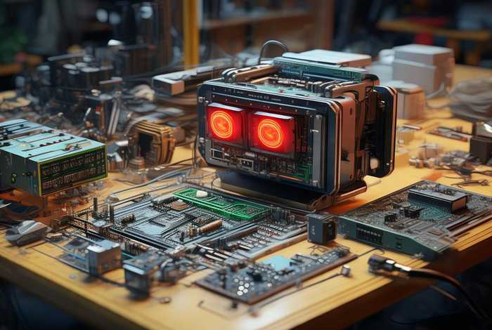 手工制作电子科技作品、手工制作电子科技作品图片