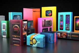 电子产品外包装图片；电子产品包装盒设计图图片大全