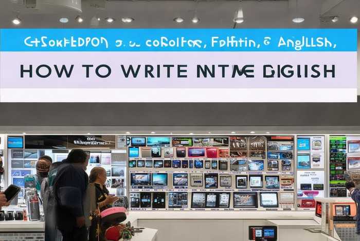 电子产品英语怎么读；电子产品英语怎么读怎么写