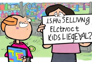 销售电子产品给小孩违法吗、贩卖电子产品违法吗