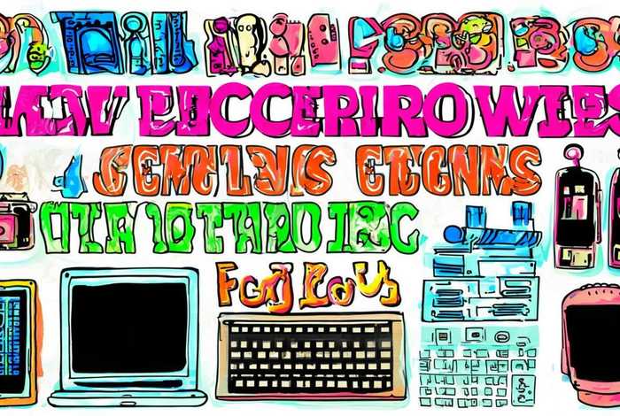 英语电子产品手抄报；英语电子产品手抄报怎么画