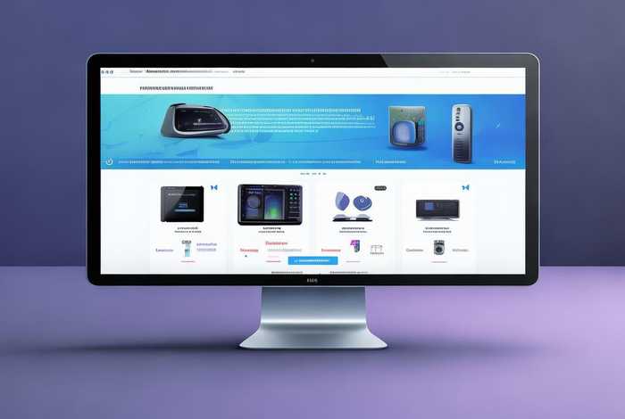 电子产品网站设计、电子产品网站设计图