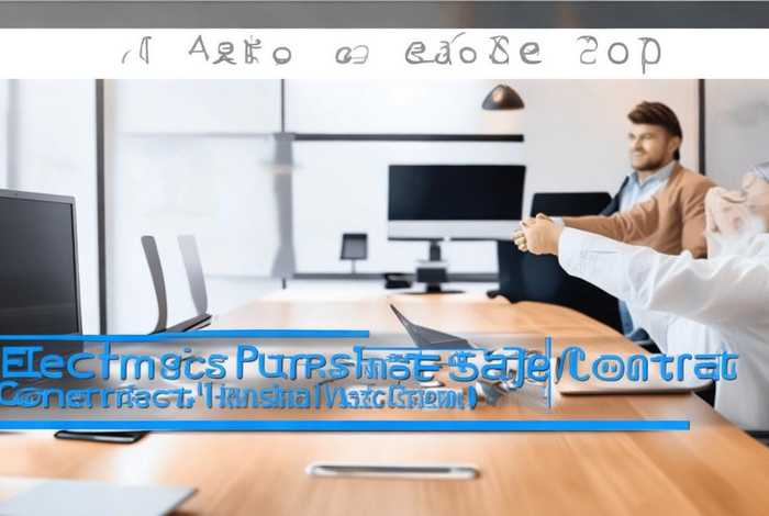 电子产品买卖合同通用版 电子产品买卖合同(通用版)