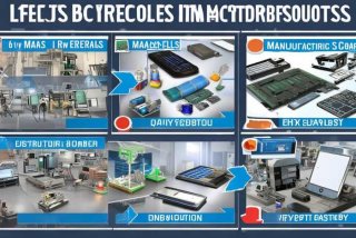 电子产品分析流程 电子产品的生产流程图