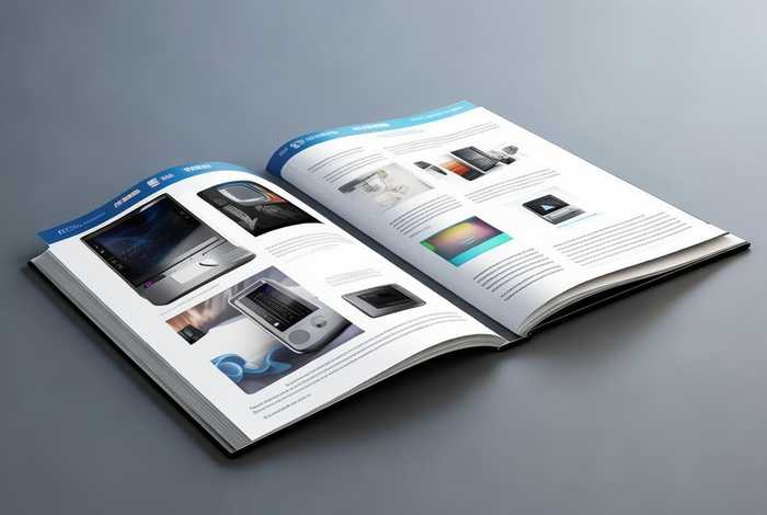 电子产品册模板、电子版产品图册模板