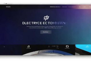 电子产品公司主页 - 电子产品公司主页设计图