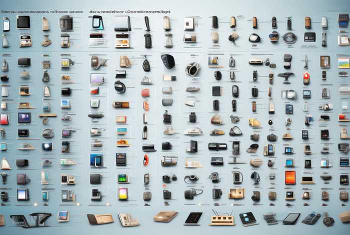 电子产品分析表，电子产品的各种表格