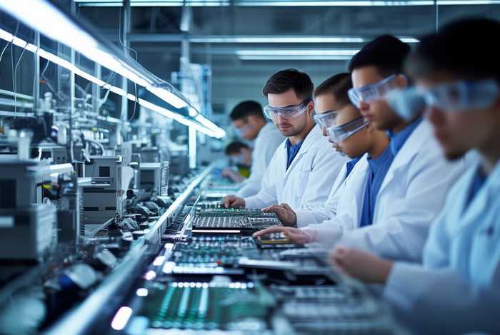 电子产品生产工艺及管理 - 电子产品生产工艺及管理流程