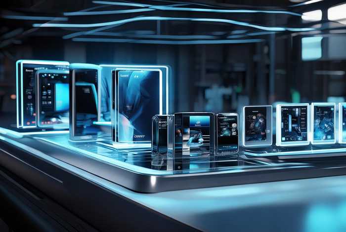 高端电子产品科技感高清图片 - 高端电子产品品牌的竞争力