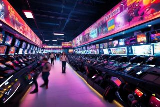 电子产品商城游戏机、家用电子游戏机批发城