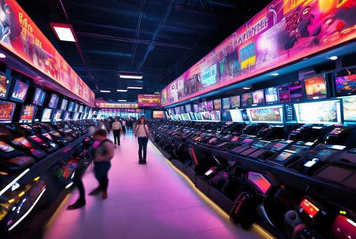 电子产品商城游戏机、家用电子游戏机批发城