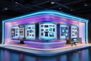 电子产品展板模板（电子产品展板模板设计）