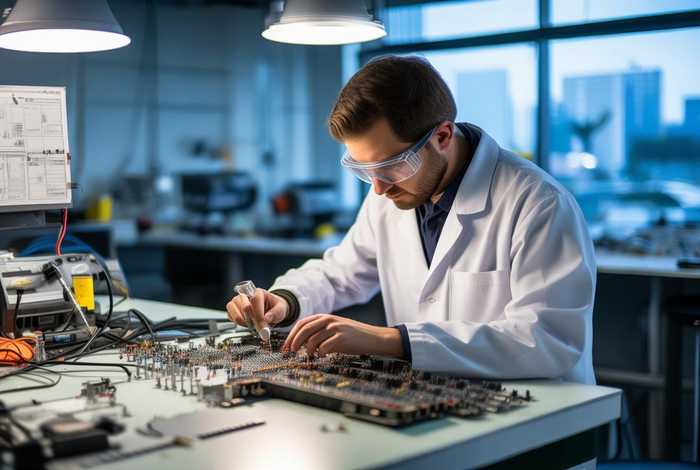 制作电子产品时在实训室内焊接电子元件需要用（电子产品焊接组装实训总结）