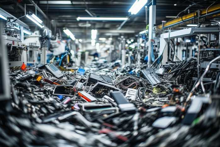 电子产品销毁处理、电子产品销毁处理方法