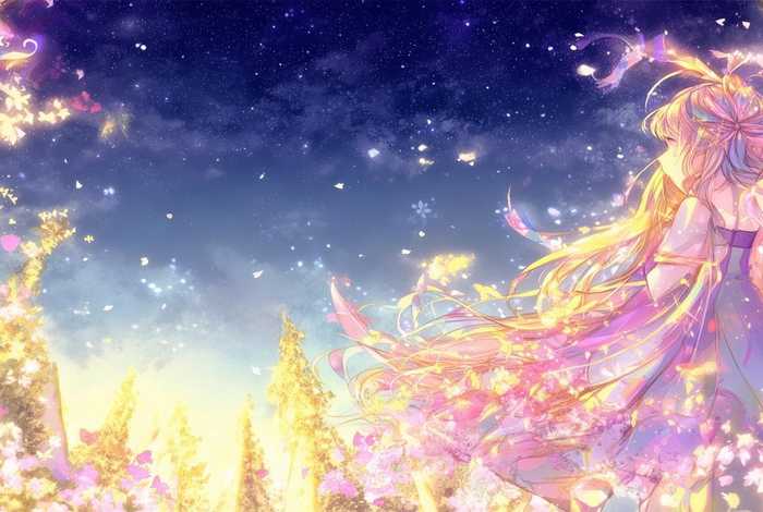 女生喜欢的电脑壁纸，女生喜欢的电脑壁纸动漫