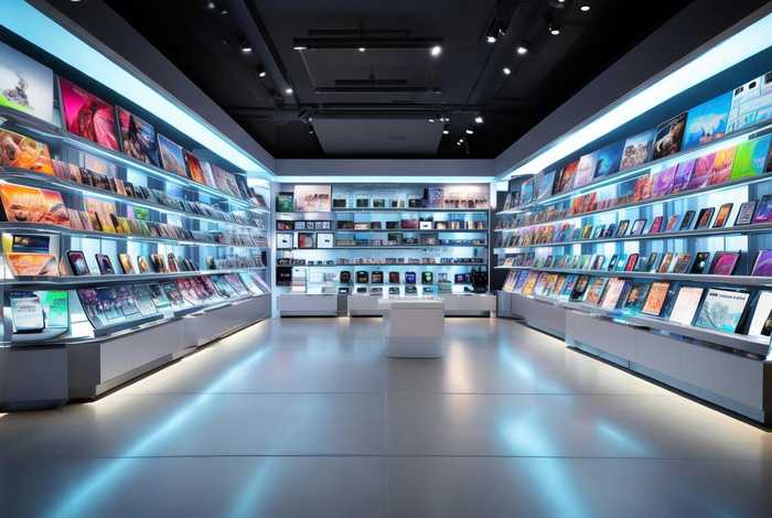 电子产品店面照片（电子产品店面照片高清）