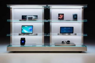 电子产品展示架（电子产品展示架图片）