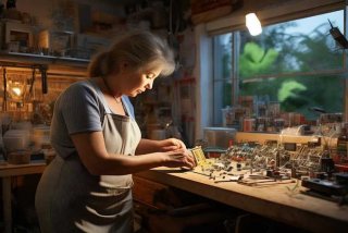 电子手工活外发加工厂可以拿回家做的是真是假（手工电子产品外发加工是真的吗）