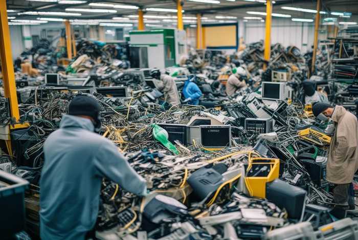 回收处理废弃电器电子产品；回收处理废弃电器电子产品的方法