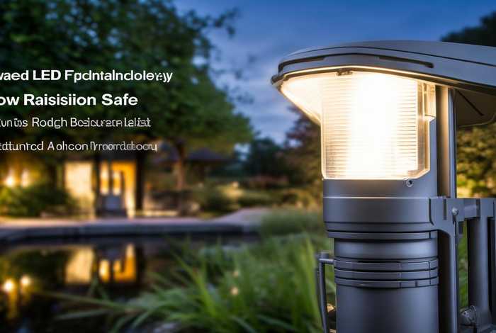 户外灯管电子产品，户外灯管电子产品有辐射吗