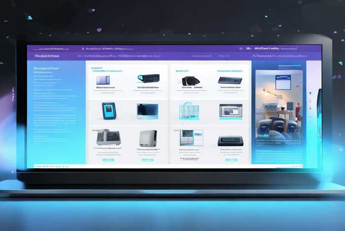电子产品网站设计、电子产品网站设计图