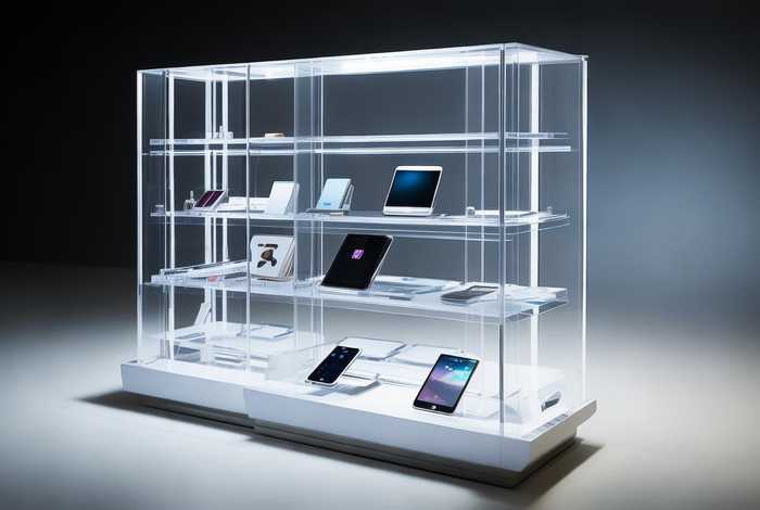 电子产品展示架亚克力 - 亚克力架子展示架