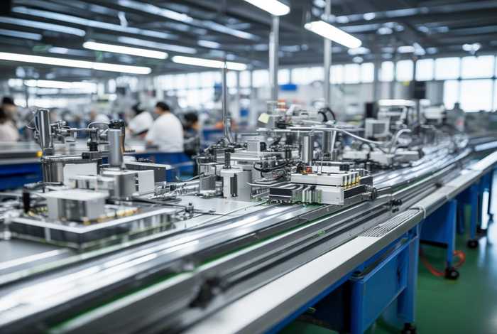 简单电子产品生产、简述电子产品生产流程