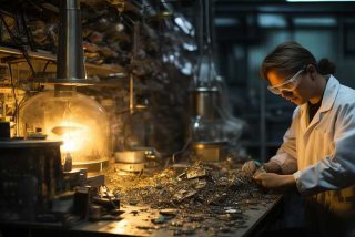 废电子产品提炼黄金真假（废弃电子产品提炼黄金）