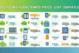 回收电子设备价目表（回收电子设备价目表模板）