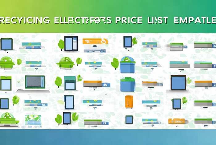 回收电子设备价目表（回收电子设备价目表模板）