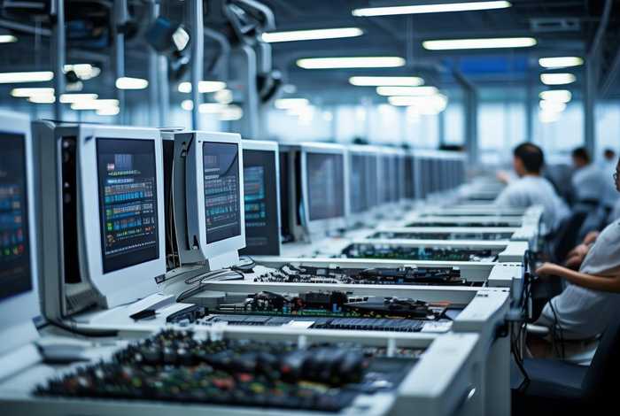 电子产品生产车间配置设备一览表 - 电子设备生产车间图片