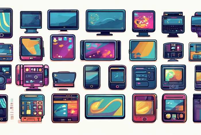 电子产品图片大全（电子产品图片大全简笔画）