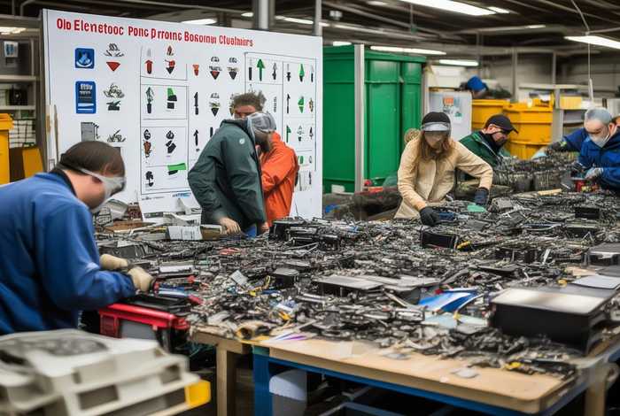 旧电子产品回收咋处理 旧电子产品回收处理条例