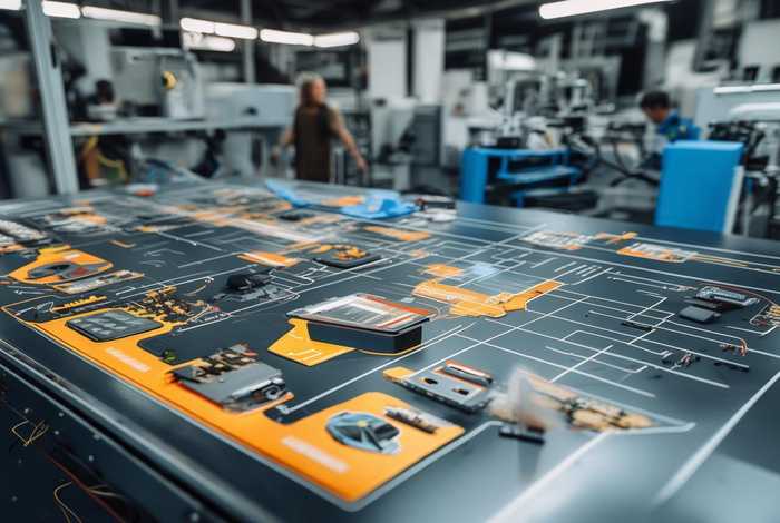 小电子产品加工流程，小电子产品加工流程图