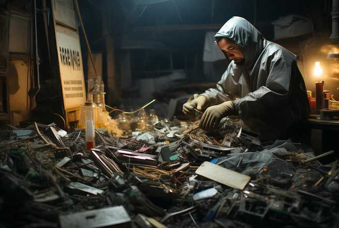 废旧电子产品提炼黄金犯法吗、废旧电子产品提炼黄金犯法吗怎么处理