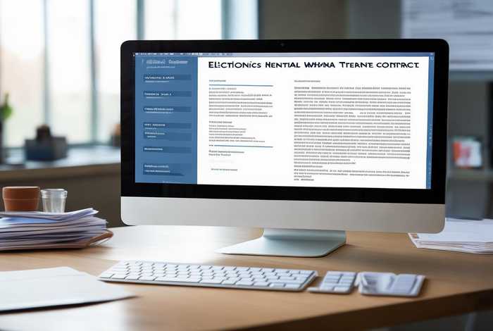 电子产品租赁合同范本 电子版 电子产品租赁协议书范本