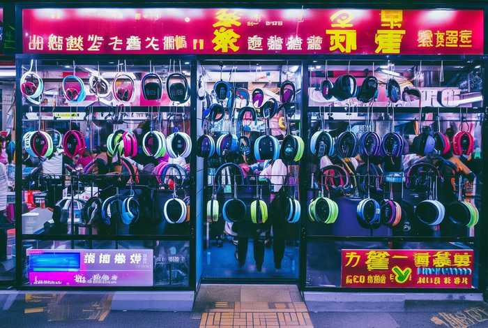 广州电子产品市场耳机，广州电子产品市场耳机专卖店