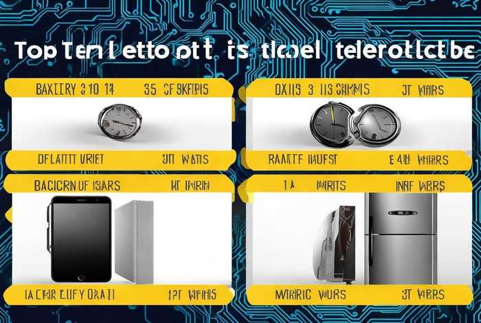 电子产品使用寿命排名，电子产品使用寿命排名前十