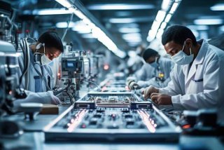 电子产品制作过程；电子产品制作过程图片