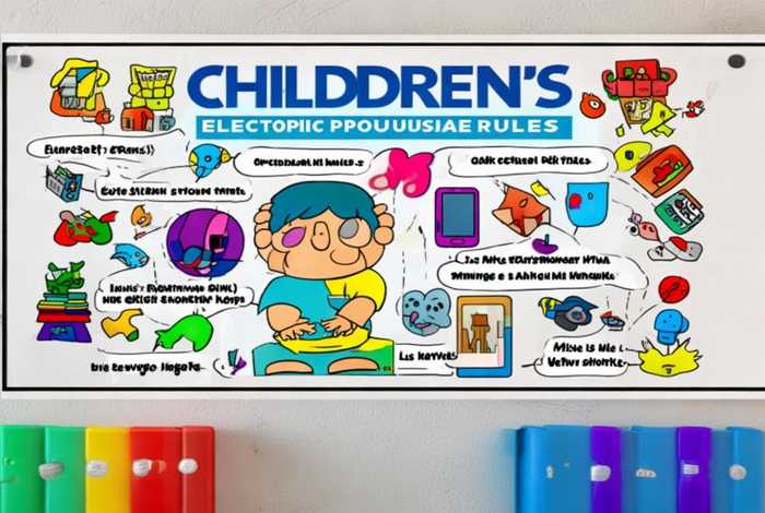 儿童电子产品使用规则、儿童电子产品使用规则图片