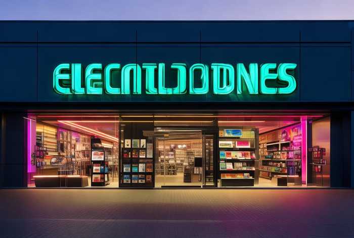 电子产品店铺门头照 电子产品店铺门头照片