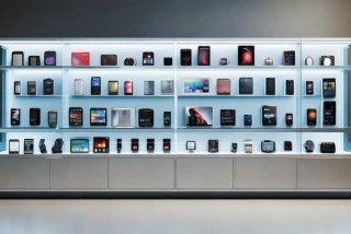 电子产品展示柜图片（电子产品展示柜图片大全）