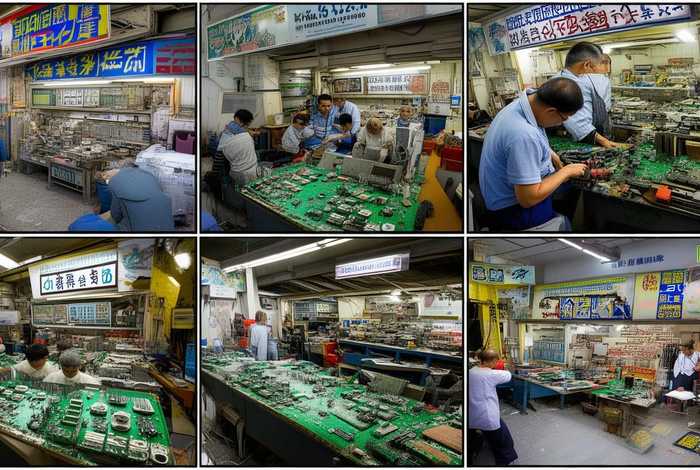 小的电子产品哪个地方作坊多？ 小的电子产品哪个地方作坊多一点