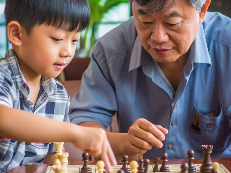 我的课余生活下象棋、我的课余生活下象棋600字