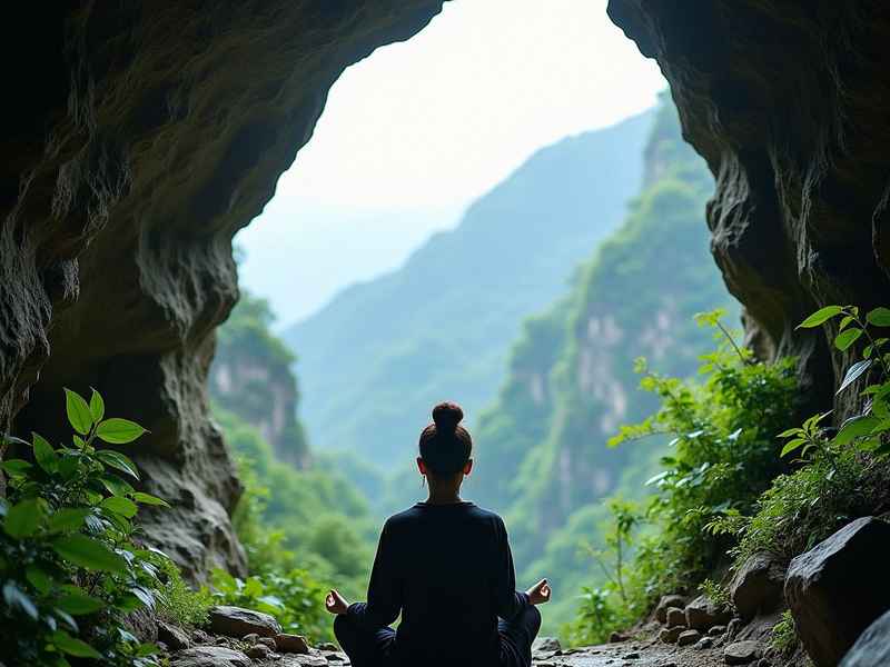 终南山隐士靠什么生活，终南山隐士生活实拍