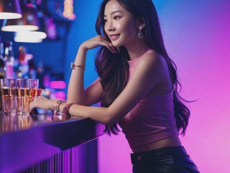 酒吧生活照；酒吧生活照片