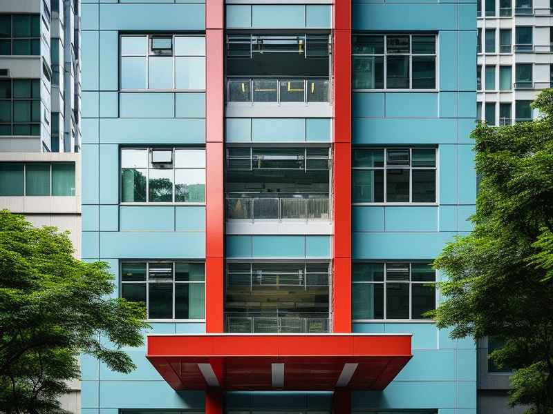 钓鱼台生活城 - 钓鱼台生活城公寓楼入口